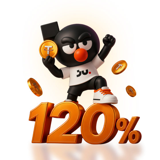 Deposit to enjoy 120% cashback